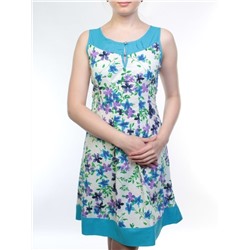 W077 Сарафан женский (97%хлопок, 3% эластан) размер 42