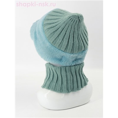 816-К-Д Комплект флис (кепка+снуд) (56-58)