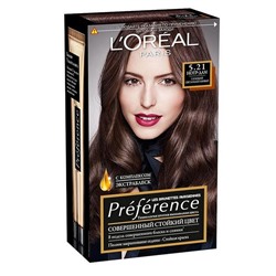 Краска д/волос PREFERENCE  5.21 Нотр-Дам глуб.светло-каштановый