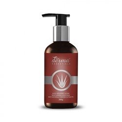 True Derma ALOE VERA Body Lotion, Luster (АЛОЭ ВЕРА увлажняющий и успокаивающий лосьон для тела с экстрактами натурального происхождения, Ластер), 200 г.