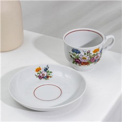 Сервиз чайный «Букет цветов», 15 предметов