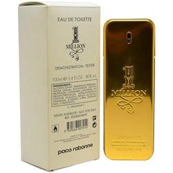 PACO RABANNE 1MILLION 100ml edt man  M~ БЕЗ УПАКОВКИ