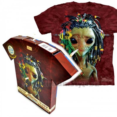 Футболка в подарочной коробке The Mountain "Jammin Alien "