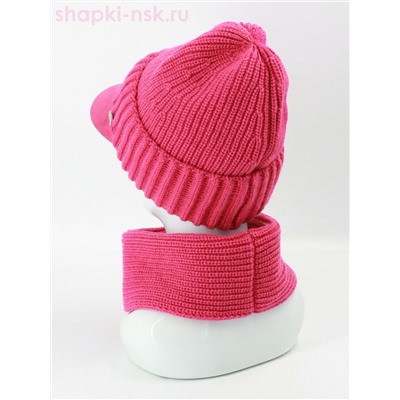 501К-ТД Комплект флис (кепка+снуд) (56-58)