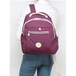 Рюкзак жен текстиль CF-6267,  1отд,  4внут+5внеш/ карм,  сливовый 256552