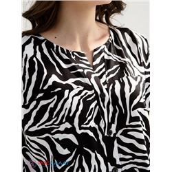 Женский халат чёрный 2206 (7)