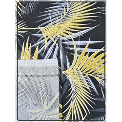 Простыня Ивановская бязь Тропикана вид 8/3 черный