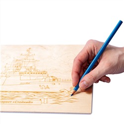 Доски для выжигания «Корвет: Стойкий» 1 шт