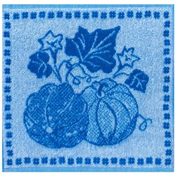 Салфетка махровая 1441 ТЫКВА р-р 30х30