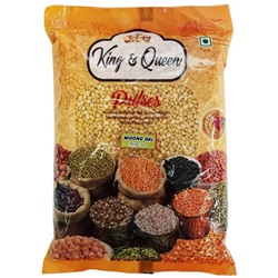 MOONG DAL, King & Queen (МУНГ ДАЛ маш желтый очищенный), 500 г.