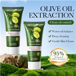Пенка для умывания с экстрактом оливы ZOZU Olives Oil Antioxidant, 100 гр.