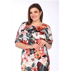 Lady Style Classic 2591 цветы, Платье