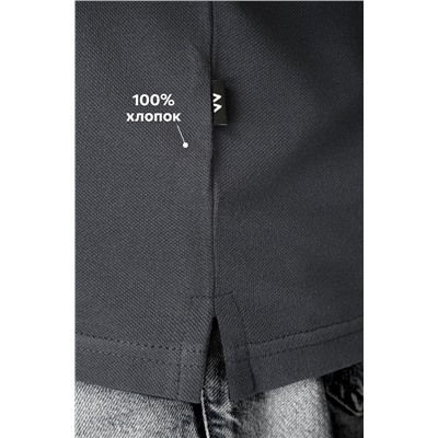 Мужской базовый лонгслив-поло Happyfox