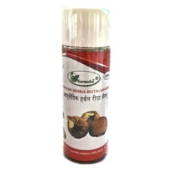 Ayurvedic Herbal REETHA Shampoo, Karmeshu (Аюрведический травяной шампунь РИТХА, Кармешу), 200 мл.