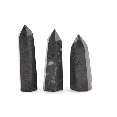 Кристалл из риолита "Карандаш" 25*24*86мм 82-85г