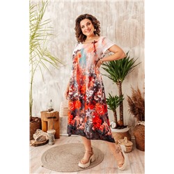 Romanovich Style 1-1332 каралловый, Платье