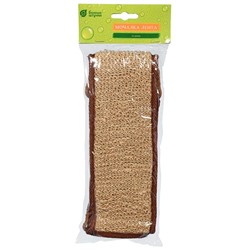 Мочалка д/тела из рами с ручками 66*8,5см  Банные штучки