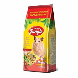 Happy Jungle. Корм для хомяков, 900г АГ