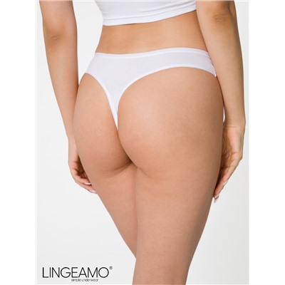 Трусы женские стринги Lingeamo белые ЛС-18 (1)