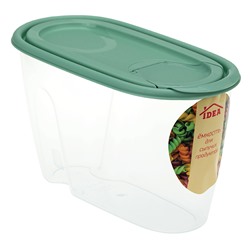 Емкость для сыпучих продуктов 0,9л фист. М-1220