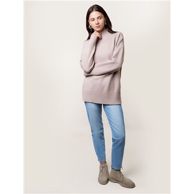 Джинсы мом фит из мягкой эластичной джинсы 12OZ