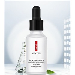SALE!Venzen, Омолаживающая сыворотка для лица с никотинамидом, Nicotinamide Hydrating Moisturizing Solution,15 мл.