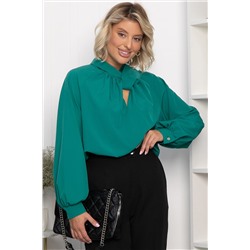 Блуза Юрмала (изумруд) Б14268-30М