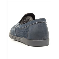 C171-04 DARK BLUE Полуботинки мужские (натуральная кожа (нубук)) размер