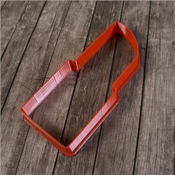 Вырубка для пряника "Губная помада" пластик, 11 см