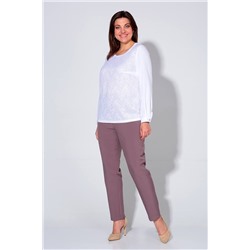 Liona Style 860 мокко, Брюки,  Блуза,  Жилет