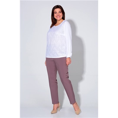 Liona Style 860 мокко, Брюки,  Блуза,  Жилет