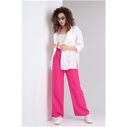 DOGGI 2819/1 фуксия+белый, Брюки,  Рубашка