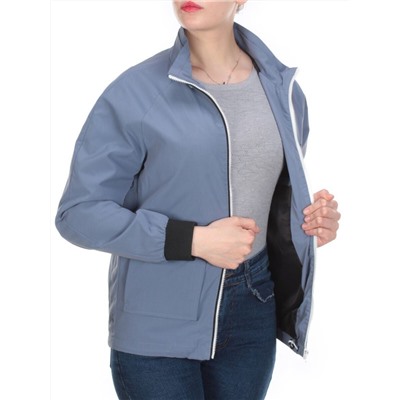 1106 GRAY/BLUE Ветровка женская DALEF (100% полиэстер) размер M- 44 российский