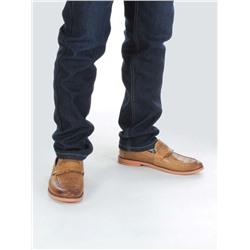 C182-3 BROWN Полуботинки мужские (натуральная кожа) размер