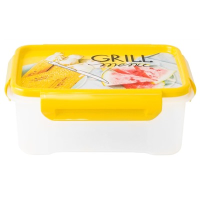 GRILL MENU  КОНТЕЙНЕР ДЛЯ СВЧ ПРЯМОУГОЛЬНЫЙ 0,75л