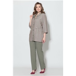 Anna Majewska 1437 хаки, Брюки,  Рубашка