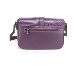 Сумка женская искусственная кожа DJ-СМ 6733-PURPLE,  1отд,  плечевой ремень,  фиолетовый 256036