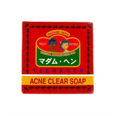 TEENAGER Acne Clear Soap, Madame Heng (Мыло ТИНЕЙДЖЕР для проблемной кожи ПРОТИВ АКНЕ, Мадам Хенг), 150 г.