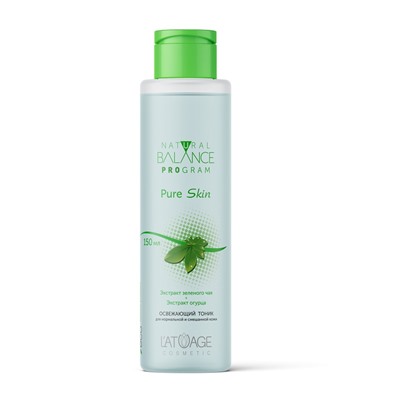 NBP Pure Skin Тоник для лица Освежающий 150мл