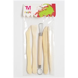 Набор инструментов для лепки (5 шт) SF-5509