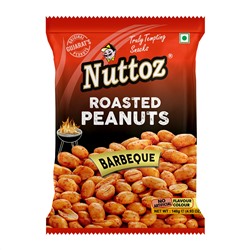 Roasted Peanuts BARBEQUE, Nuttoz (Жареный арахис БАРБЕКЮ, Наттоз), 140 г.