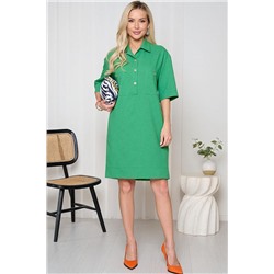 Платье зелёное в стиле Casual