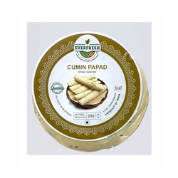 CUMIN PAPAD, Everfresh (ПАПАД С КУМИНОМ, Эверфреш), 200 г.