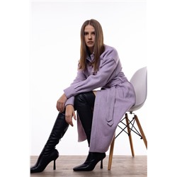 Individual design 20209 лиловый_в_елочку, Пальто