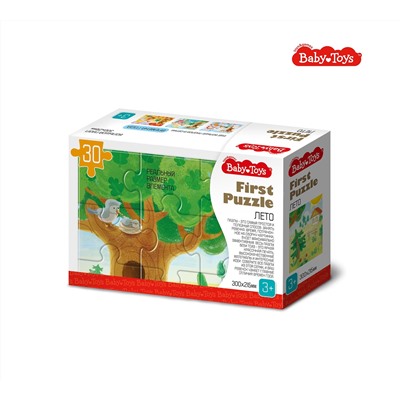 Пазл First Puzzle «Времена года. Лето» 30 элементов