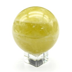 Шар из цитрина 1сорт, диаметр 61мм, 310-312гр.
