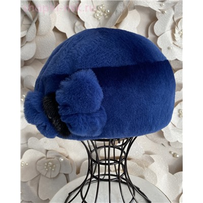 Француз Бант кролик Берет женский (56-58)