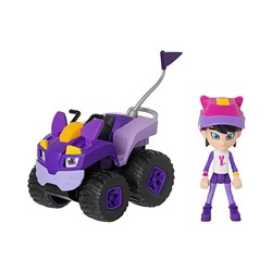 Rev&Roll. Игрушка фигрука+машинка (пластик) Авери и Аллей СА 7322