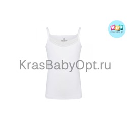 Майка белая для девочки
