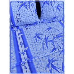 Постельное белье Шуйская бязь Бамбук синий 5758-1